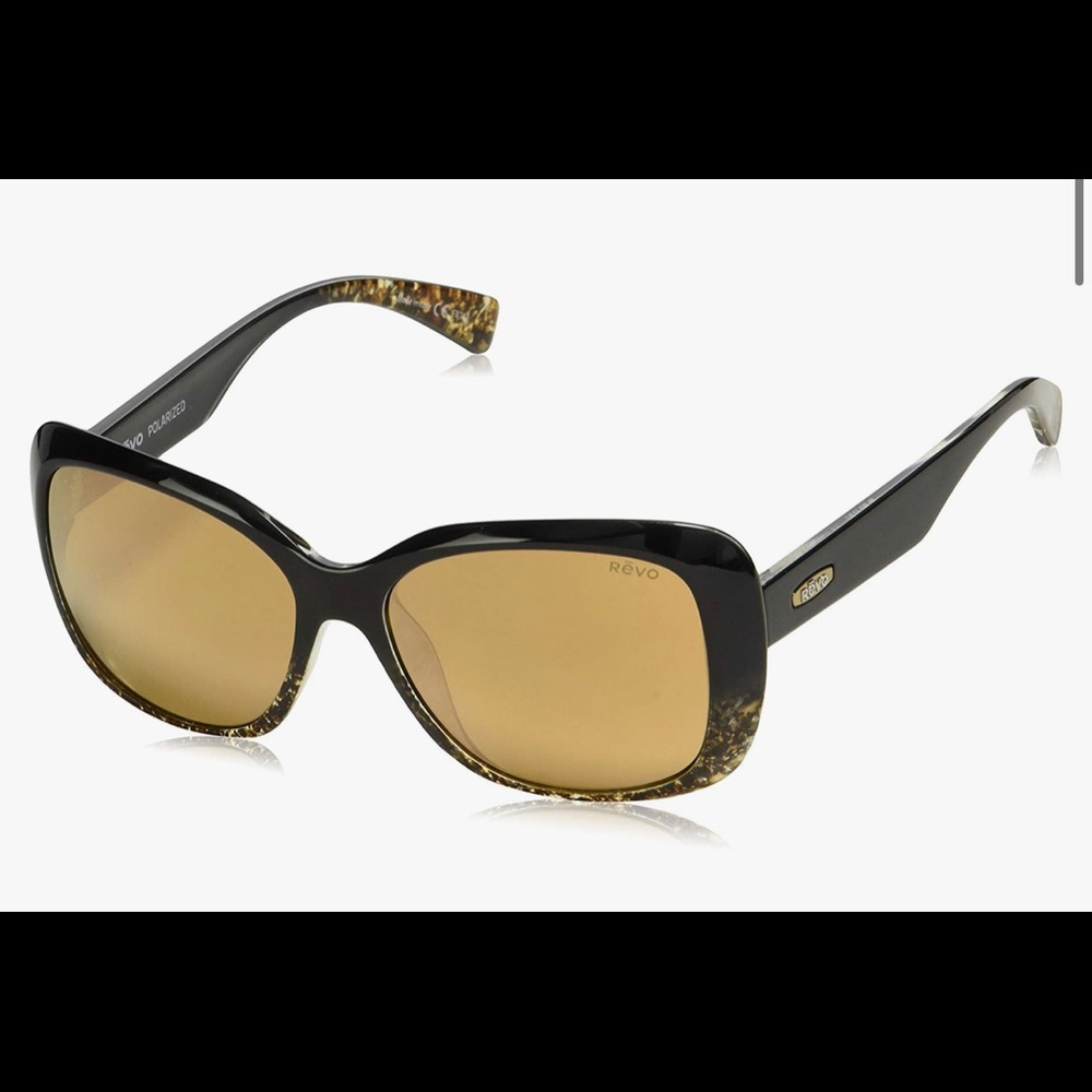 NWT Revo Devin: Polarized Filters UV, Womens Cat Eye Square Sunglasses